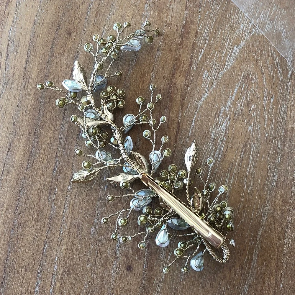 Brides & Hairpins RAHAB CLIP in 14k Gold